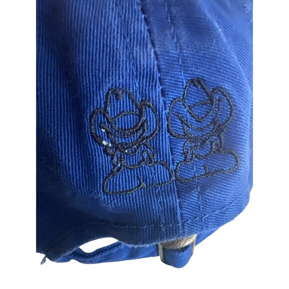 Young Guns Blue & Black Embroidered Baseball Cap With Cowboy Graphics Unisex - Picture 5 of 8